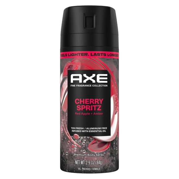 AXE Fine Fragrance Collection Deodorant Body Spray Cherry Spritz, 2.9 oz