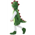 thumbnail image 4 of Chaleco con capucha y disfraz de dinosaurio verde de Umorden para niños, niñas, adolescentes de 3 a 16 años, con cubrepiés, ropa de Halloween y Purim, 4 of 4