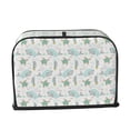 thumbnail image 2 of Fotbe Whale And Turtle for Two Slice Toaster Cover, Fingerprint Protector, Super Soft Appliance Cover And Dust Cover,Bread Dust Cover & Fingerprint Protection, 2 of 7