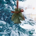 thumbnail image 5 of zhmrfg Christmas Pinecone and Bell Hanging Ornaments, Holiday Fir Tree Decor for Christmas Faux Cones Bells with Rope for Easy Hanging, Lifelike Winter Decorations for Tree, Wreaths Holiday Crafts, 5 of 7