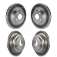 thumbnail image 1 of Genius Front Rear Coated Disc Brake Rotors Kit for Car Subaru Impreza Forester Legacy Saab 9-2X KG-100875, 1 of 9