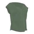 thumbnail image 3 of Blusa George para Mujer, Media Aletilla Verde Talla G, 3 of 4
