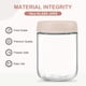 thumbnail image 2 of NETANY Juego de 6 Frascos de Vidrio para Almacenamiento de Alimentos de 470 ml con Tapas Beige Herméticas, 2 of 7