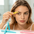 thumbnail image 3 of EXLEAF 2026 New Eyebrow Razor for Face,Neck and Eyebrows,Stainless Steel,3 Count for Face, Eyebrows, Neck, Upper Lip, Grooming, 3 of 7