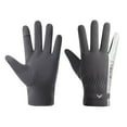 thumbnail image 1 of Kieccall Unisex Winter Reflective Cycling Gloves - Thickened Touchscreen-Compatible Design, Warm Windproof Gear for Riding & Sports, 1 of 4