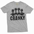 thumbnail image 5 of Men's funny Mechanic Tee Cranky Shirt Car Engine Tee Dad Tee Mechanics Shirt, 5 of 6
