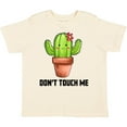 thumbnail image 3 of Inktastic Cute Cactus Dont Touch Me Boys or Girls Toddler T-Shirt, 3 of 5