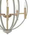 thumbnail image 2 of 3466CG Hinkley Lighting Euclid - 6 Light Medium Orb Chandelier in Transitional-Modern Style - 21.25 Inches Wide by 25.75 Inches High-Cement Gray, 2 of 13