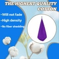 thumbnail image 5 of AUQ 6Pcs Wash Cloth,Smooth Loop Surface Finish Wash Cloths for Your Face,Quick Moisture Removal Face Wash Cloth,DarkPurple,11.81*11.81*0.39in, 5 of 7