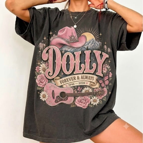 Dolly Forever Country Music RIP Tribute T-Shirt