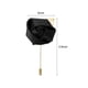 thumbnail image 2 of 6 Pcs Ramilletes de Rosa con Alfileres para Hombres Ceremonia de Boda Aniversario Cena Formal Fiesta Negra, 2 of 5