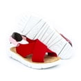 thumbnail image 3 of Camper Women's Oruga Sandals, Red \ White,12 M US, 3 of 7
