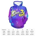 thumbnail image 2 of Splatoon 3 Hoodie Unisex 3d Novelty Hoodies Graphic Hoodies Pullover Sweatshirts For Men Women Teen S, 2 of 7