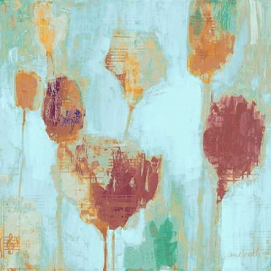 Poppy Song On Blue