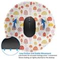 thumbnail image 4 of Disketp Cute Cartoon Mushrooms Small Mouse Pad 7.9x7.9 Inches,Washable Round Mousepad For Office Laptop Computer,Non-Slip Rubber Base Mouse Pads For Wireless Mouse, 4 of 8