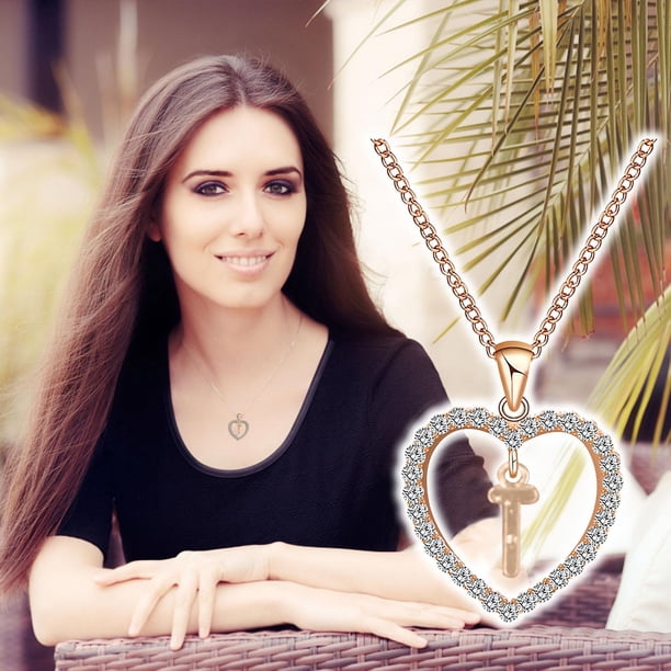 Collar para mujer, joyería para mujer, collar multicapa de 26 letras, colgante de moda para mujer, collar