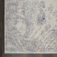 thumbnail image 4 of Nourison Sleek Textures Abstract Ivory/Grey 5'3" x 7'3" Area Rug, (5x7), 4 of 8