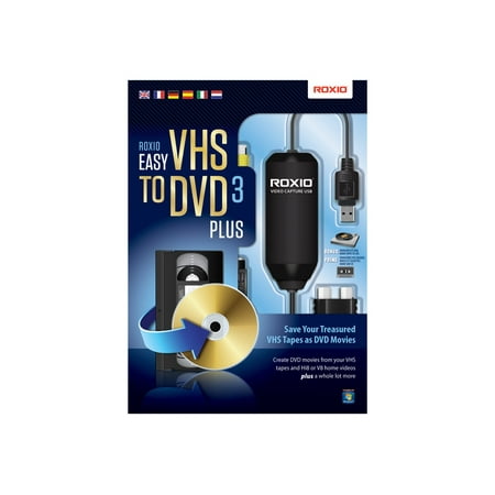 Roxio - Easy VHS to DVD 3 Plus - Windows