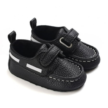 

Ardorlove Baby Boys Sports Shoes - PU Leather Non Slip Rubber Sole Baby Sports Shoes Toddler s First Baby Shoes 0-18M