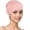 Pink, variant on Summer Lightweight Cotton Beanie, Breathable Thin Sleep Hats, Skull Caps for Running Cycling Hiking Fishing