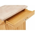 Mainstays Kitchen Island Cart with Drawer, Spice Rack, Towel Bar