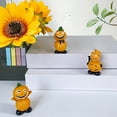 thumbnail image 4 of HUASHENG 3Pcs Halloween Pumpkin Ornaments Fun Doll Centerpiece For Holiday Decor Miniature Pumpkin Sculptures For Halloween Decoration Stable Design For Desktop Use, 4 of 5