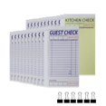 thumbnail image 1 of Guest Check Pads se adapta a 1200 cheques sin papel de 2 partes, 1 of 6