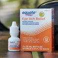 thumbnail image 3 of Equate Eye Itch Relief Antihistamine Eye Drops, 2 Count, 0.34 fl oz (10 mL), Compare to Zadiator® Active Ingredient, 3 of 10