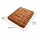thumbnail image 3 of Cojín rectangular grueso | Forro corto de terciopelo y algodón | Cojín suave para silla, sofá, cama o suelo | 50 x 40 cm, 3 of 3