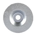 thumbnail image 2 of Angle Grinder Dry Grinding Disc Diamond Cutting Disc Marble Bowl Grinding Disk Silver A, 2 of 6