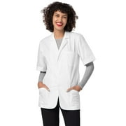 Adar Universal Mens Lab Coats - Short Sleeve 31" Consultation Lab Coat