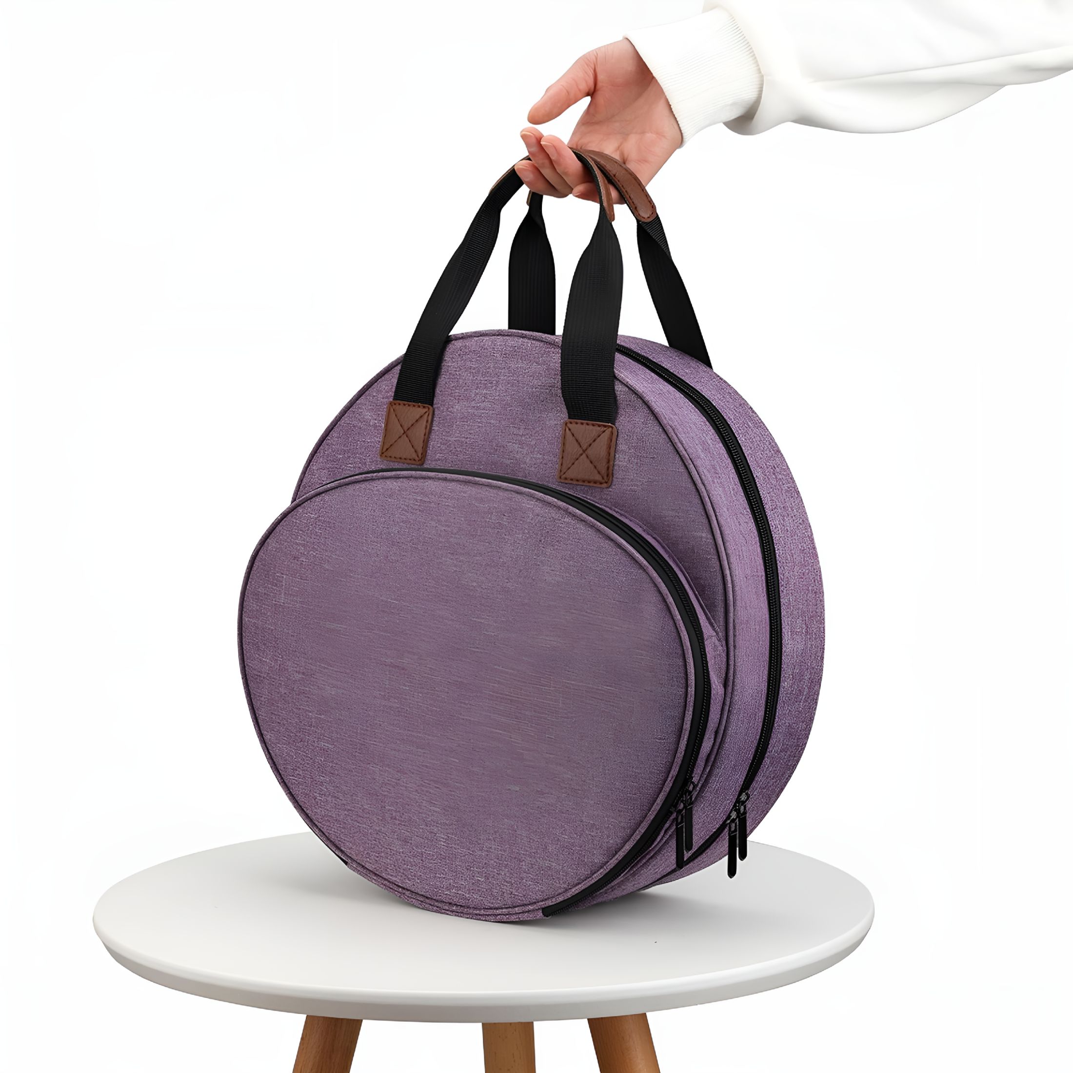GASTROPOD 2026 New Embroidery Bag,Portable Embroidery Bag Storage,Craft Organizers for Embroidery Hoops,Floss,Stitch Supplies and Sewing Tools