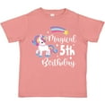 thumbnail image 3 of Inktastic Magical 5th Birthday Rainbow Unicorn with Star Boys or Girls Toddler T-Shirt, 3 of 5