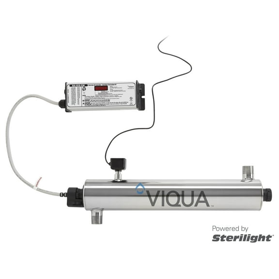 VIQUA VH410M Home Stainless Steel Ultraviolet Water System - 18GPM 120V Monitored