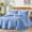 Blue, variant on Flymme Quilts for Queen Bed,White Soft Lightweight Bedspreads 3 Pieces Boho Leaf Pattern Coverlets Set with 2 Pillow Shams for Sofa Loveseat Couch Recliner