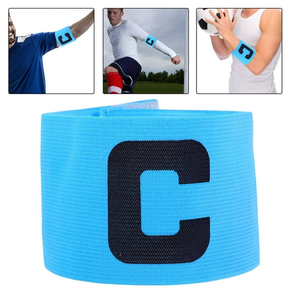 Raindrops 1Pcs Rectangular Nylon Captain C Arm Band for Team Identification