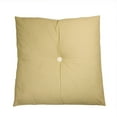 thumbnail image 2 of Kaemingk 30" Square Solid Tufted Indoor Throw Floor Pillow - Beige/White, 2 of 2
