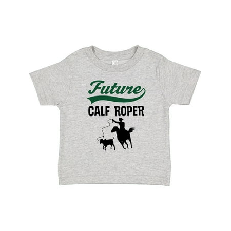 

Inktastic Future Calf Roper Rodeo Cowboy Gift Toddler Boy or Toddler Girl T-Shirt
