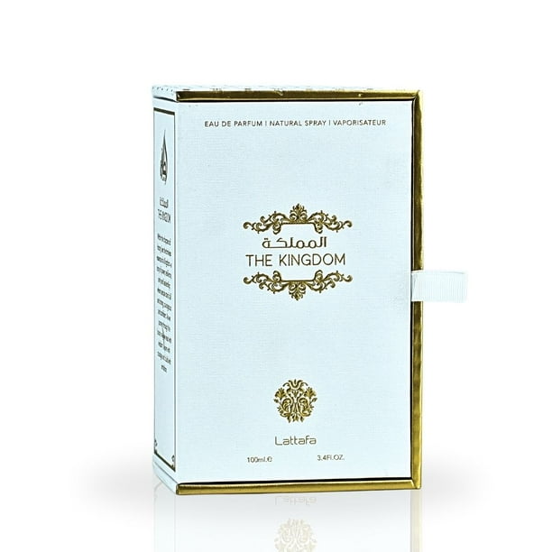 The Kingdom for Men Eau De Parfum Spray 100ML (3.4 OZ) by Lattafa