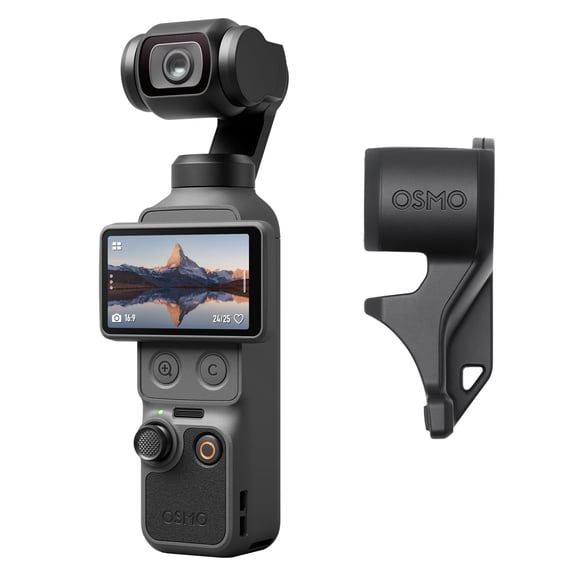 DJI Osmo Pocket 4 Estándar Cámara de Bolsillo para Vlog, Cámara de Video con Estabilizador de 3 Ejes, Sensor CMOS de 1", Video 4K/240fps, Pantalla Táctil Giratoria y 107GB de Almacenamiento Interno