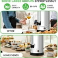 thumbnail image 2 of 19 Liter Water Boiler and Hot Water Dispenser - Double Layer Beverage with Safety Lock Lid, 2 of 7