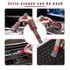 thumbnail image 5 of 1 cepillo de doble cabezal para limpieza de automóviles, cepillos suaves para detalles de plumero interior de automóvil, pantalla universal para tablero de instrumentos del vehículo (rojo +, 5 of 5