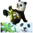 thumbnail image 6 of BLEEUS Panda Statue Solar Light Resin Solar Garden Decor For Mom Grandma Home Supplies (Lying Down), 6 of 10