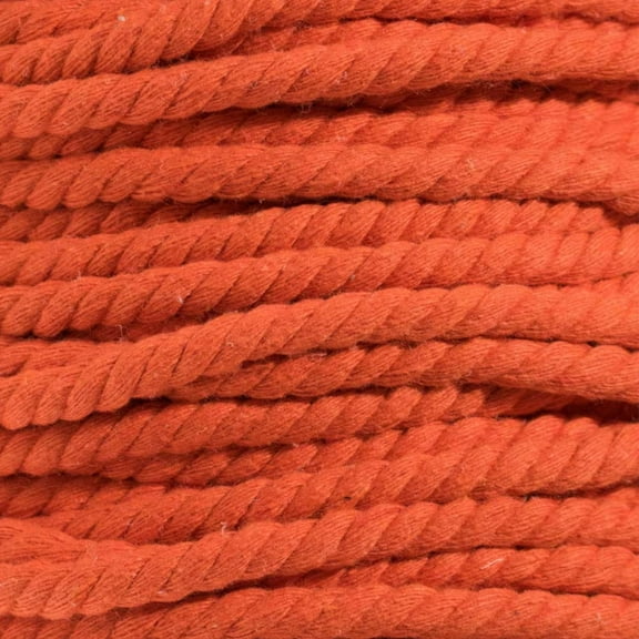 Super Soft 3 Strand Twisted Cotton Rope - Multiple Colors to Choose from in Various Diameters and Lengths