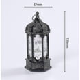 thumbnail image 5 of Christmas Retro Luminous Hexagonal Glass Lantern Decoration For Party Niuniu, 5 of 5