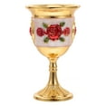 thumbnail image 3 of LOLIPPYY Drinking Cup Goblet Gold Copper 1Set 7.5X4.5X4.5CM, 3 of 10