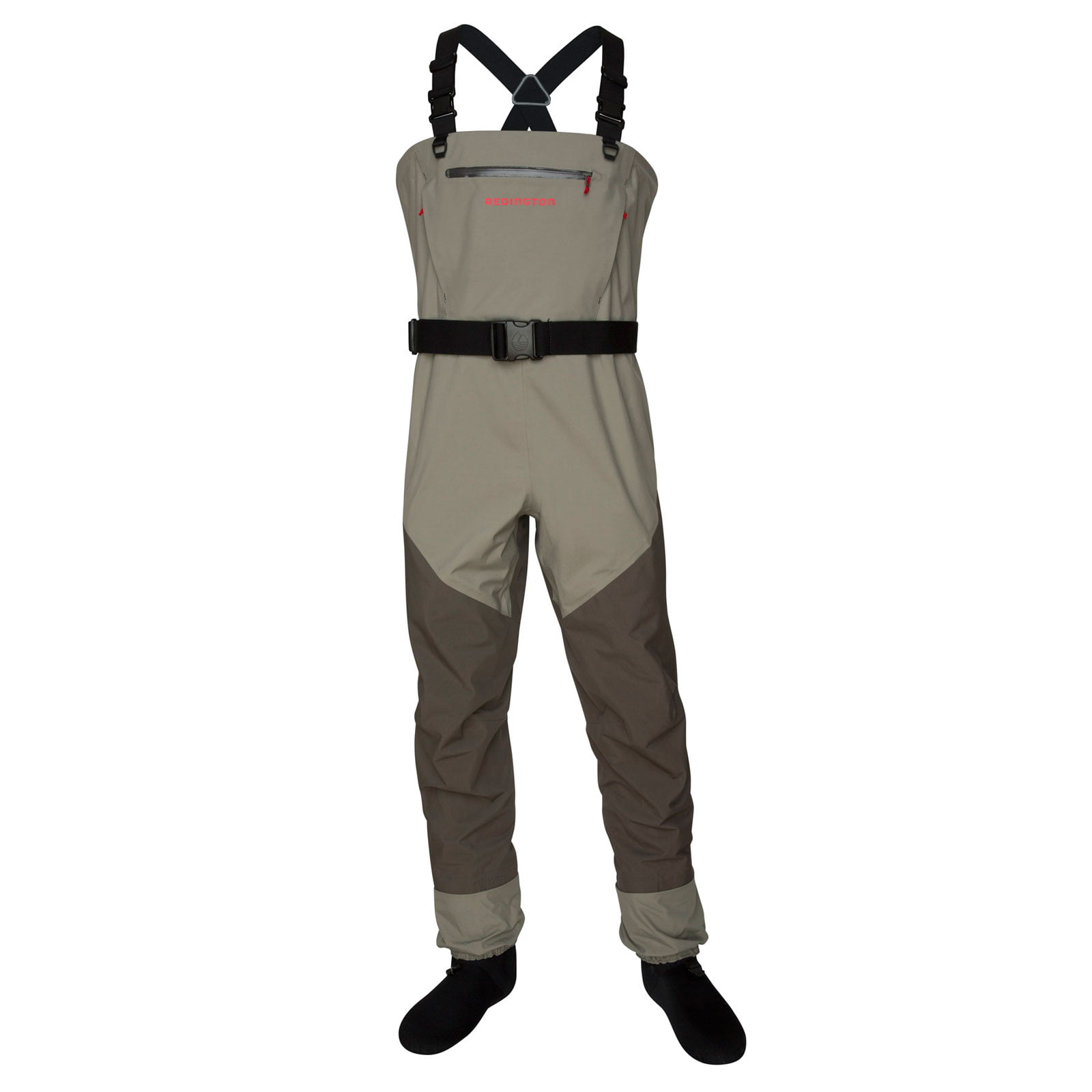 SIZE XL SHORT REDINGTON SONIC-PRO BREATHABLE FLY FISHING CHEST WADERS 