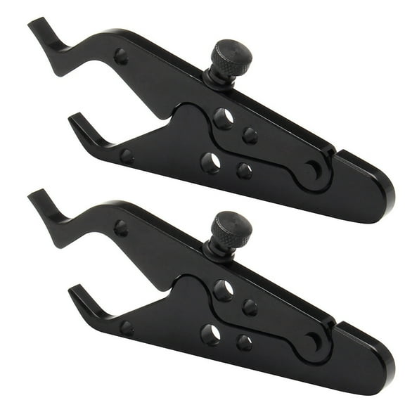 Worgeous 2pcs Throttle Lock Motorcycle Cruise Control Locks Riding Throttle Assist Clamps