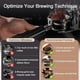 thumbnail image 4 of 54mm Bottomless Portafilter with Puck Screen, 3 Ears Head for Breville Barista Express Barista Pro E, 4 of 5