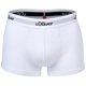 thumbnail image 4 of s.Oliver Calzoncillos para hombre, paquete de 3 - Trunks, Hipsters, Algodón Stretch Gris/Negro/Blanco L, 4 of 7